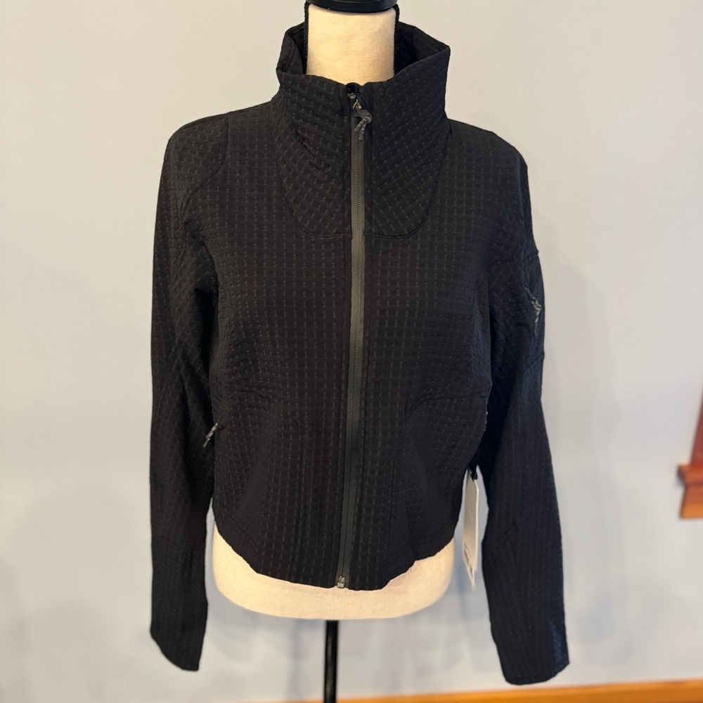 Lululemon water repellent, fleece hiking jacket